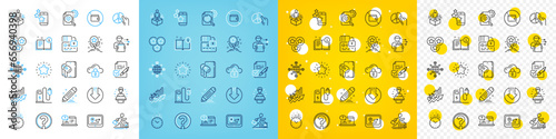 Vector icons set of Seo stats, Charging station and Wallet line icons pack for web with Gps, Logistics network, Loyalty points outline icon. Cloud protection, Earphones, Car rental pictogram. Vector © blankstock