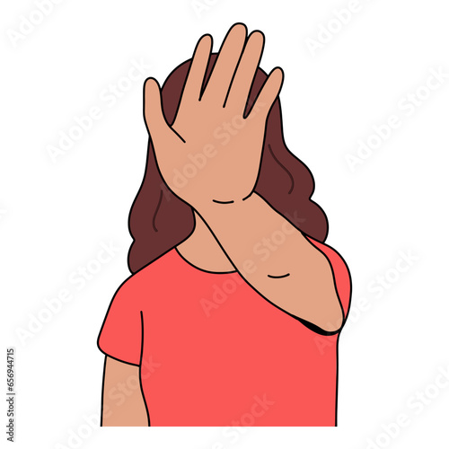 .metaphorical image of female sexual violence