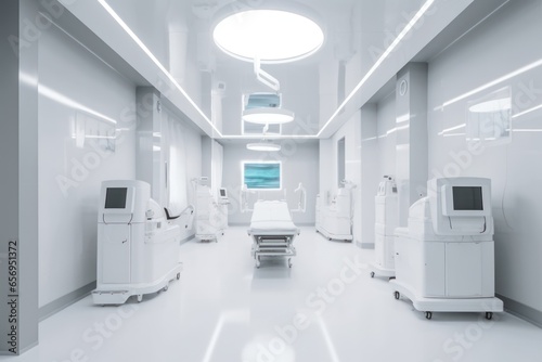 Interior of a modern medical office.
