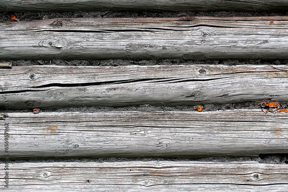 Abstract texture of old weathered logs lying on top of each other. Abstract texture of old weathered logs lying on top of each other.