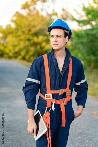 Professional male caucasian...