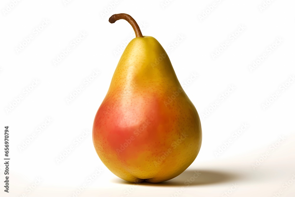 Juicy pear, Sweet, advertising banner isolated on white background, Juicy pear, Sweet, advertising banner isolated on white background,