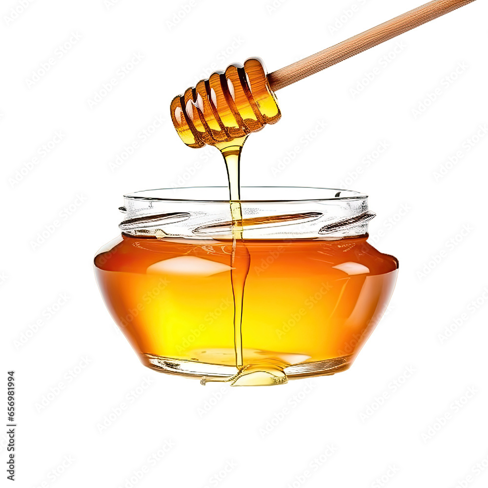 jar of honey isolated on transparent background jar of honey isolated on transparent background