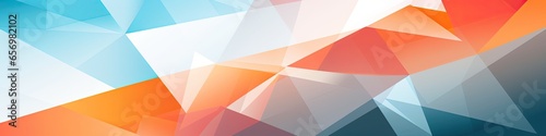 Streamlined and chic abstract banner background for your creative project