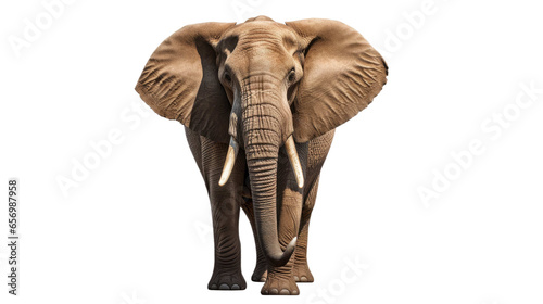 asian elephant isolated on transparent background