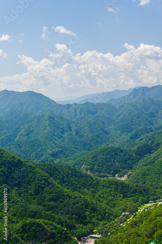 Fototapeta Naklejka Na Ścianę i Meble -  Beijing Badaling Great Wall scenery