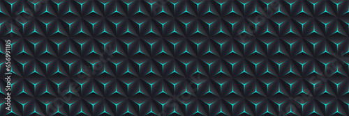 Black and blue triangle design, Pyramid 3D pattern background. Abstract geometric texture collection design. Vector illustration, 3D Triangle Shapes Background