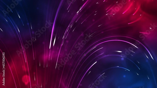 Abstract particle lines background in varying pink colors