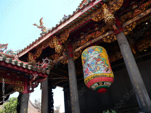 Lantern at Lungshan Temple, Taipei, Taiwan