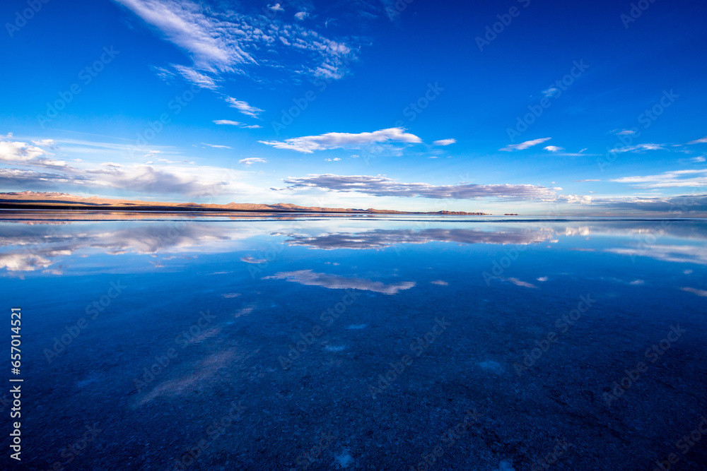 Fototapeta premium Bolivia countryside and Salt Flats