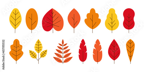Vector set of design elements, autumn sale - bright vibrant banner, poster, cover design template, with yellow and orange leaves..