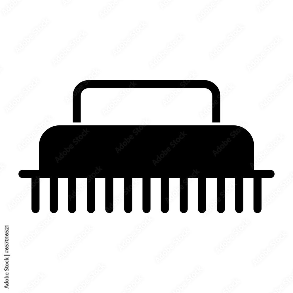 Solid tooth Brush icon Solid tooth Brush icon
