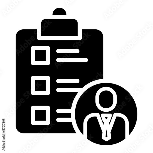 Solid Man tax icon