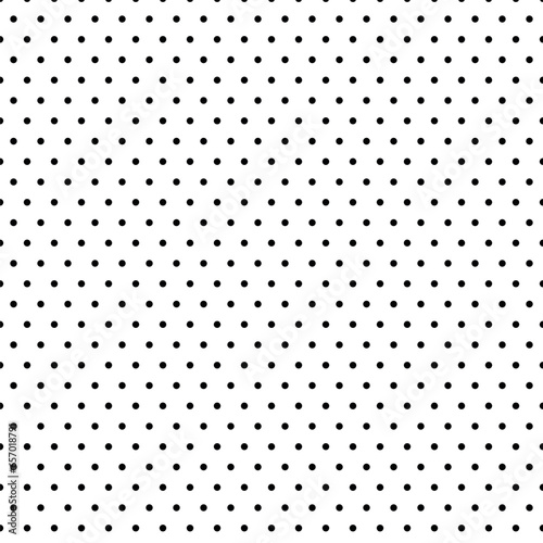 Cute background pattern, polka dots in black on transparent. halftone dots background