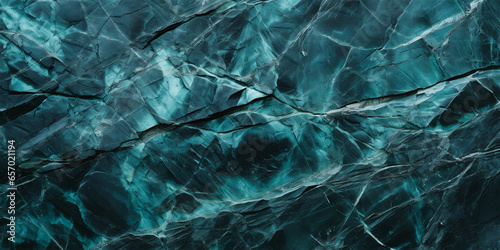 Texture of mountain stone or marble in blue and green tones © xartproduction