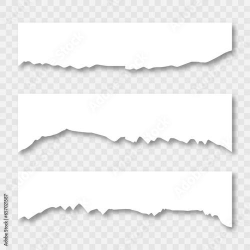 set design paper cut buttom template collection of torn ripped paper sheets png file element