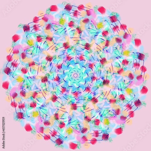 abstract background with circles