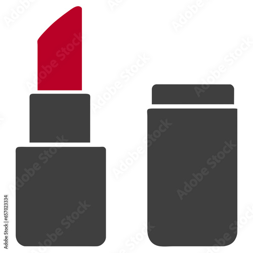 red lipstick