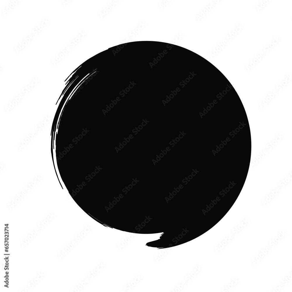 Grunge Circle Shape Filled Abstract rounded shape Grunge Circle Shape Filled Abstract rounded shape
