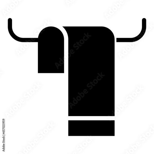 Solid Muffler cloth icon