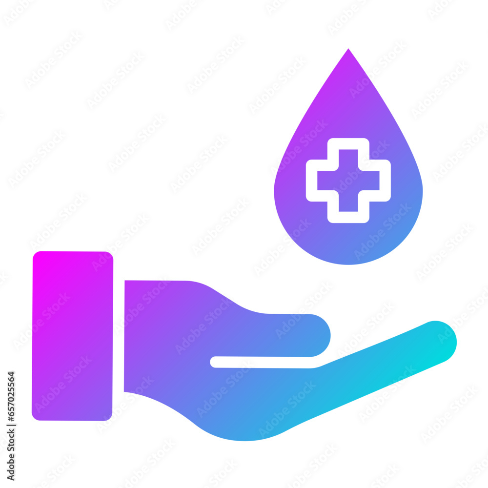 Blood Donation Vector Icon Design Illustration Blood Donation Vector Icon Design Illustration