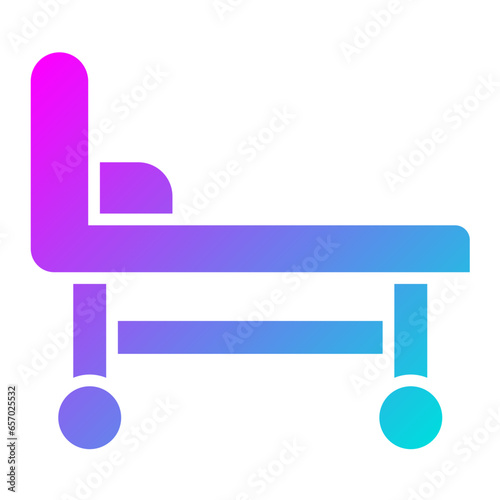 Stretcher Vector Icon Design Illustration