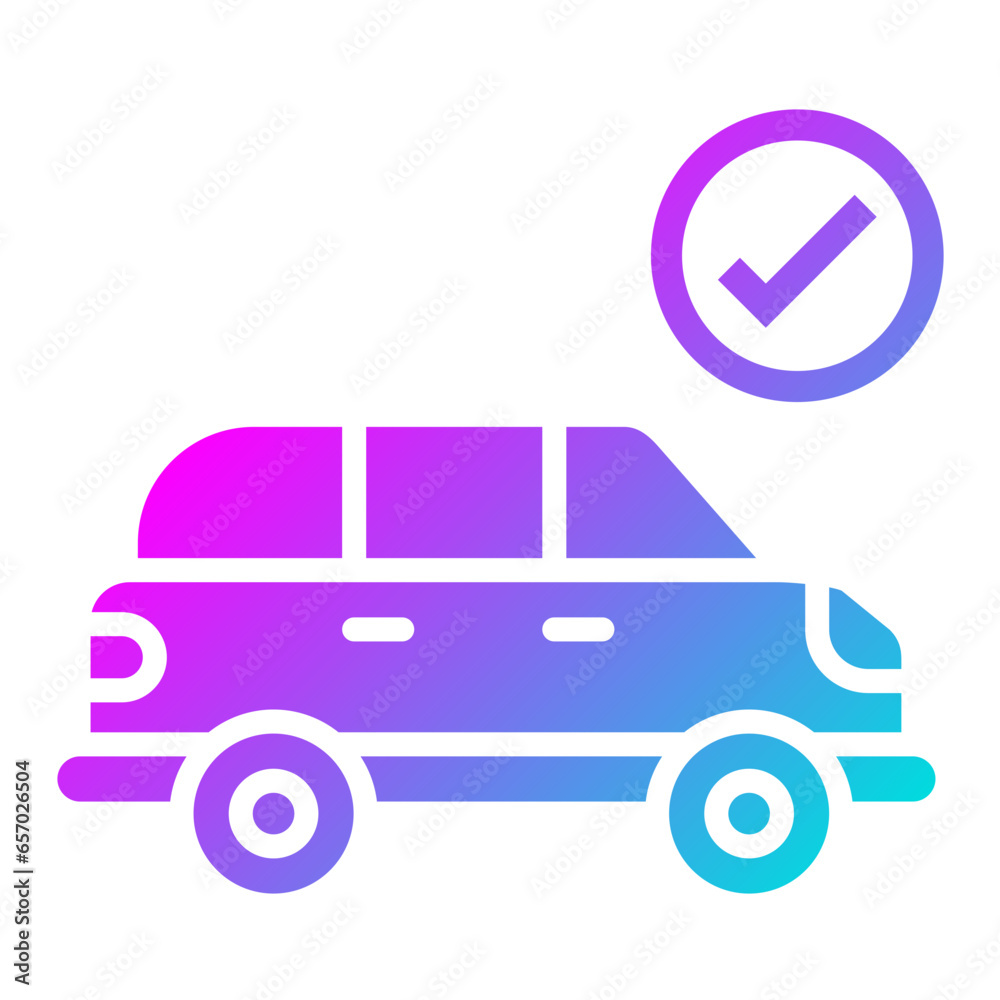 Car protection Vector Icon Design Illustration
