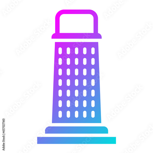 Cheese Grater Vector Icon Design Illustration