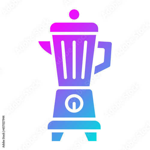 Blender Vector Icon Design Illustration