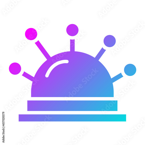 Pincushion Vector Icon Design Illustration