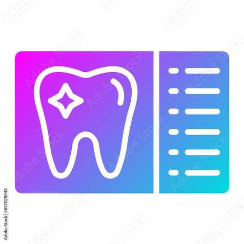 X Ray Vector Icon Design Illustration