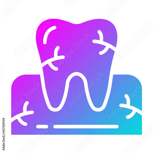 Toothache Vector Icon Design Illustration