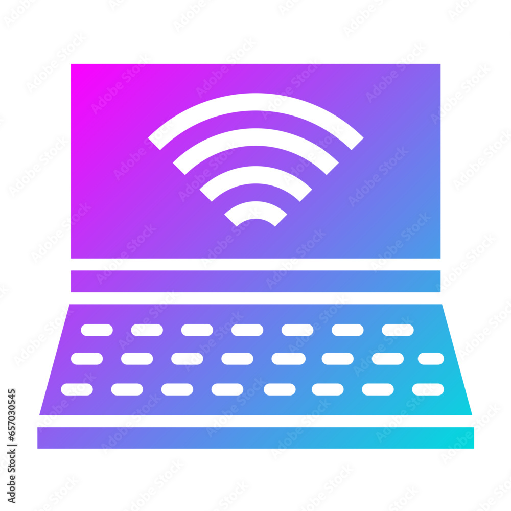 Laptop Vector Icon Design Illustration Laptop Vector Icon Design Illustration