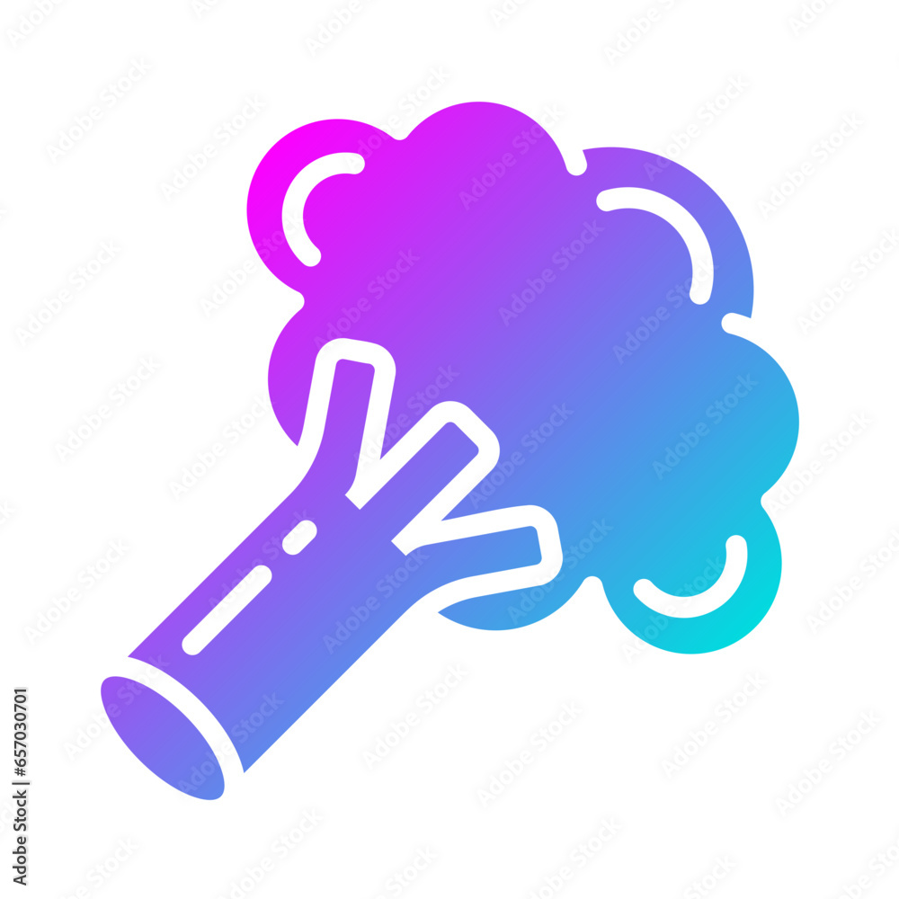 Broccoli Vector Icon Design Illustration Broccoli Vector Icon Design Illustration