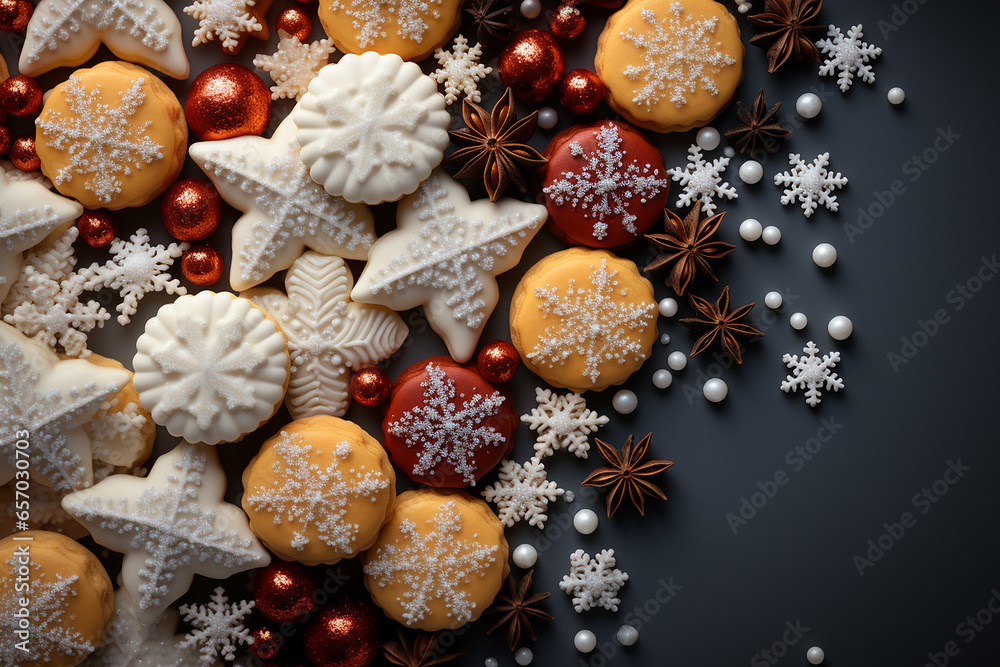 Fototapeta premium New Year and Christmas Decoration