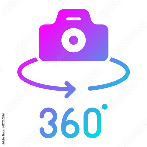 Panorama Vector Icon Design Illustration