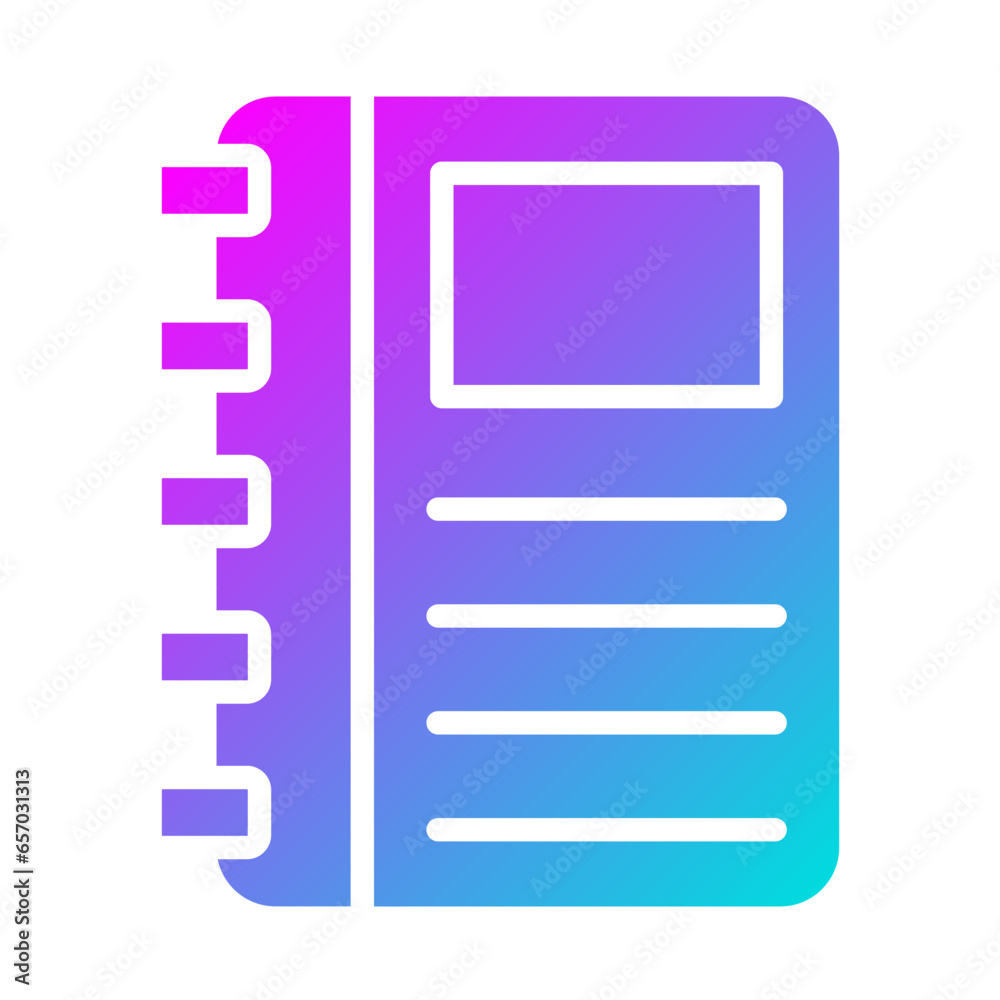 Planner Vector Icon Design Illustration Planner Vector Icon Design Illustration