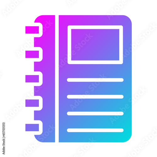 Planner Vector Icon Design Illustration