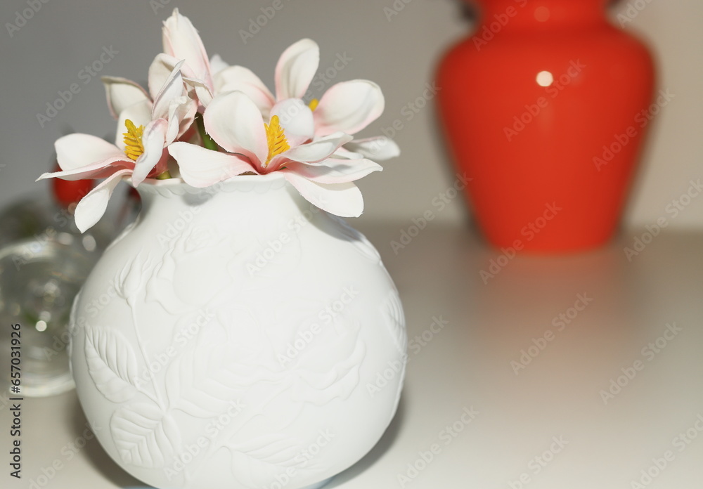 flowers in a vase, a bouquet of flowers in a white vase, flowers in a glass vase, decorative bouquet, postcard, bouquet on the table, pink flowers on a white background, happy birthday, congratulation flowers in a vase, a bouquet of flowers in a white vase, flowers in a glass vase, decorative bouquet, postcard, bouquet on the table, pink flowers on a white background, happy birthday, congratulation