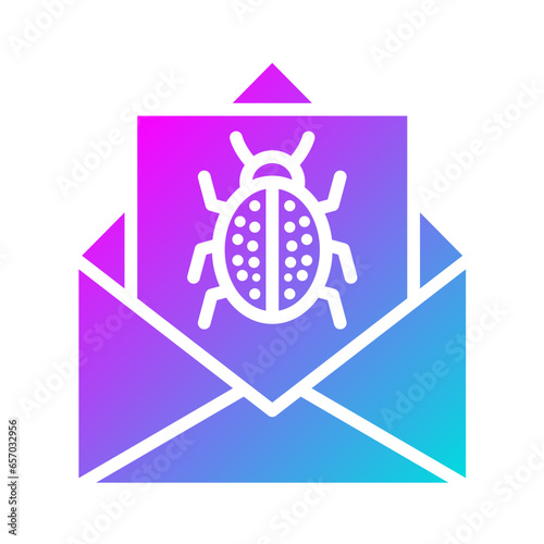 Spam Vector Icon Design Illustration