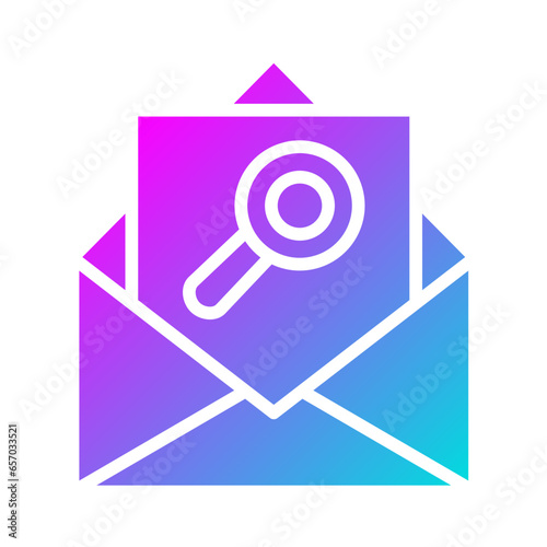 Searching Vector Icon Design Illustration