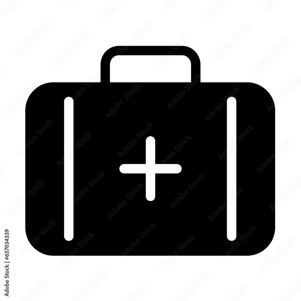 Solid Medical Kit icon Solid Medical Kit icon