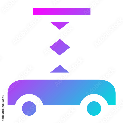 Car Jack Vector Icon Design Illustration