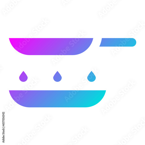 Food pan Vector Icon Design Illustration