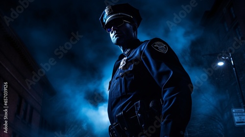 Portrait of a Police man