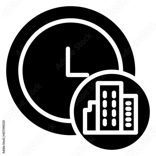 Solid Hotel Timings icon