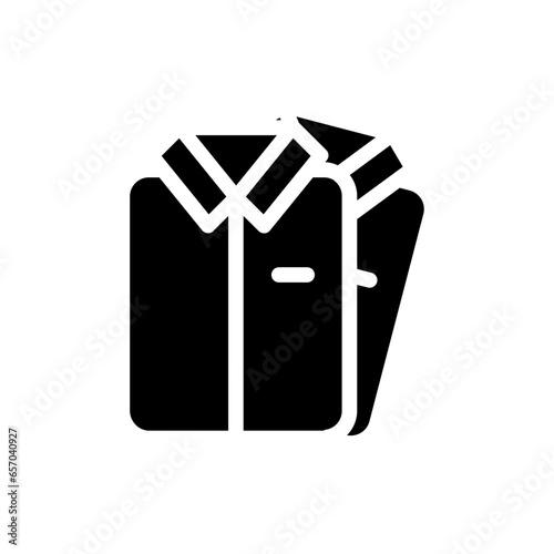 Solid Ironed shirt icon