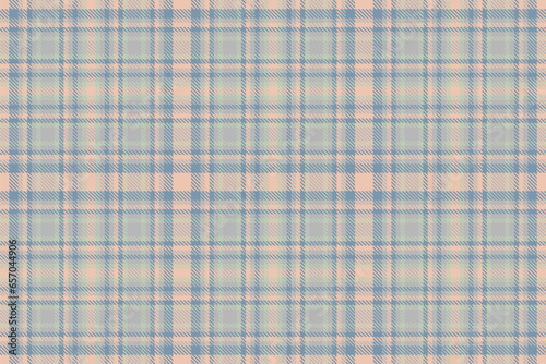 Plaid fabric vector of seamless tartan pattern with a check texture background textile.