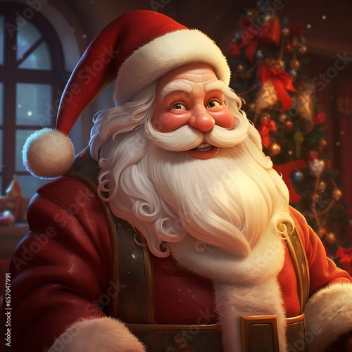 Santa Clause Christmas Greetings