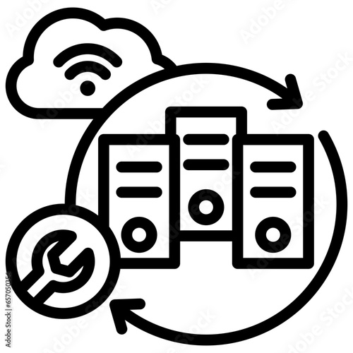 Maintenace Outline Icon